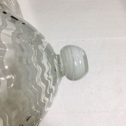 Hand Blown Murano Glass Wall Plates Clear Color D12Inches